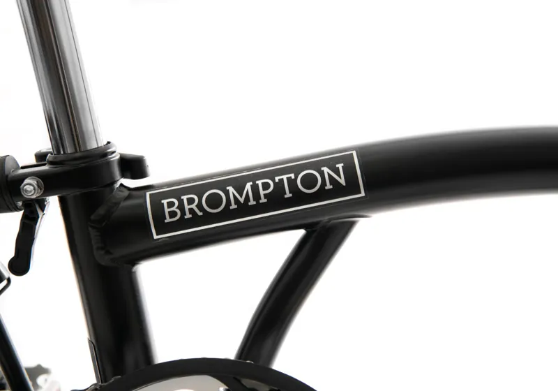 Brompton C-Line 6 speed Mid Bar Folding Bike in Black Available to Order-4